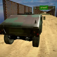 Military Vehicle Driving Simulation