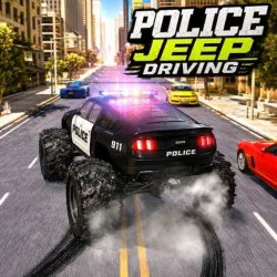 Police Jeep Driving