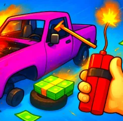 Smash the Car to Pieces!